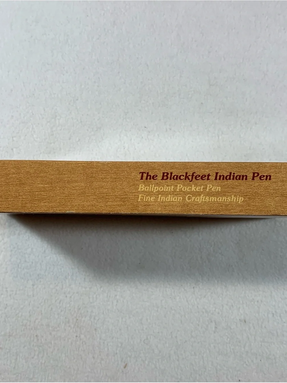 Vintage Display Collectible Original Box Blackfeet Indian Pen 9 Dry Ballpoint